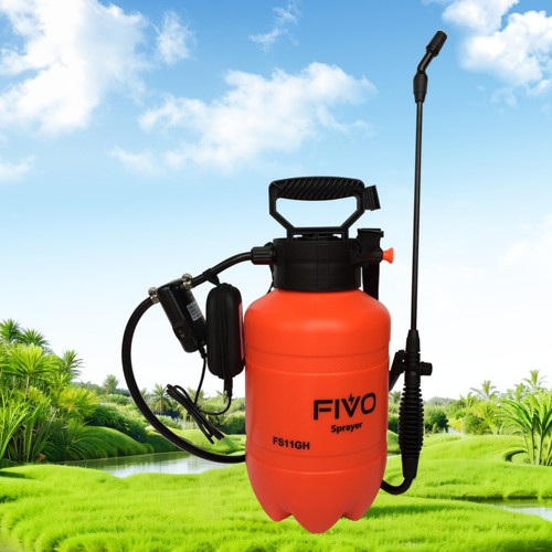 Powered sprayer with ion - powered, li-ion