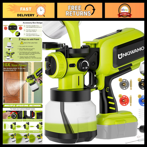 Cordless paint sprayer - cordless,
